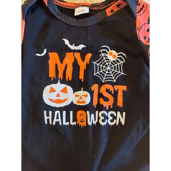 Baby Boy Halloween Outfit Bundle – 0-3 Months - Picture 2 of 5